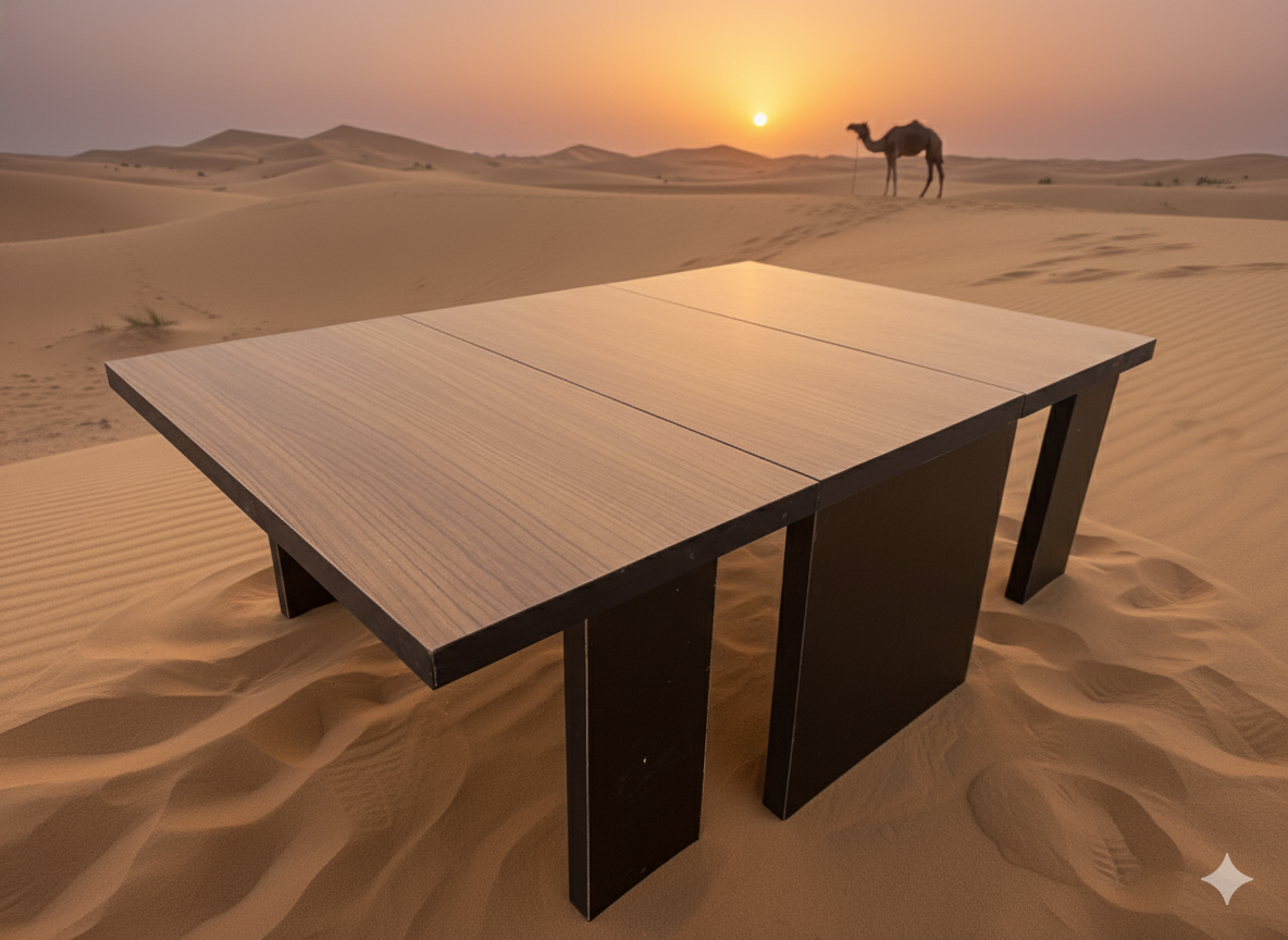 Table basse 2 en 1 avec coffre de rangement – Design moderne